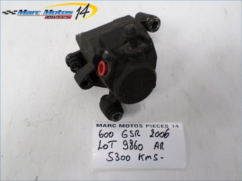 ETRIER DE FREIN ARRIERE SUZUKI 600 GSR 2006