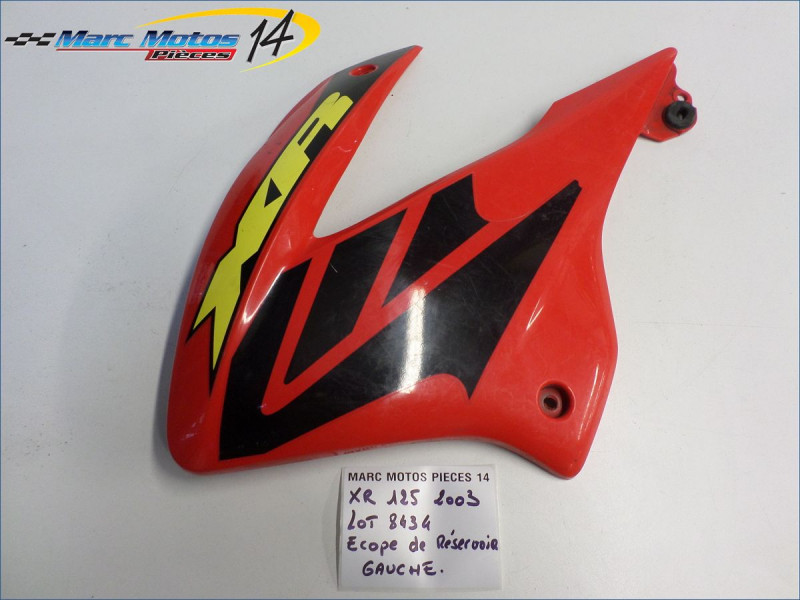 ECOPE DE RESERVOIR GAUCHE HONDA 125 XR 2003