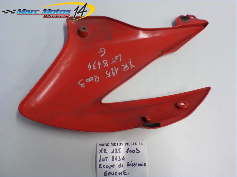 ECOPE DE RESERVOIR GAUCHE HONDA 125 XR 2003