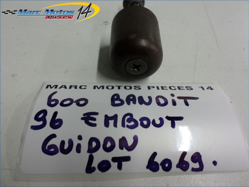 EMBOUT DE GUIDON SUZUKI 600 BANDIT 1996