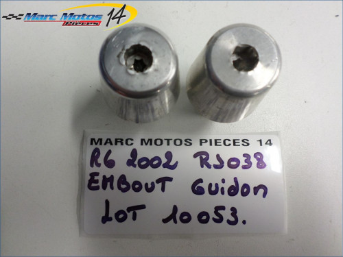 EMBOUT DE GUIDON YAMAHA R6 2002