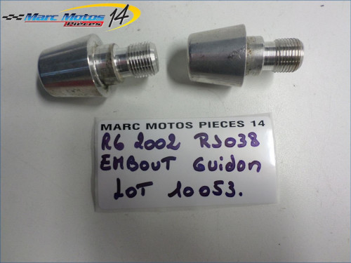 EMBOUT DE GUIDON YAMAHA R6 2002