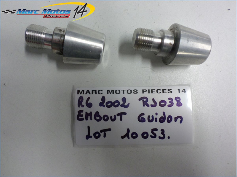 EMBOUT DE GUIDON YAMAHA R6 2002