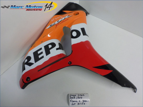 FLANC DE CARENAGE DROIT HONDA 1000 CBR R REPSOL 2009