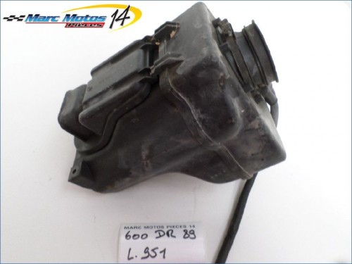 BOITIER DE FILTRE A AIR SUZUKI 600 DR 1989