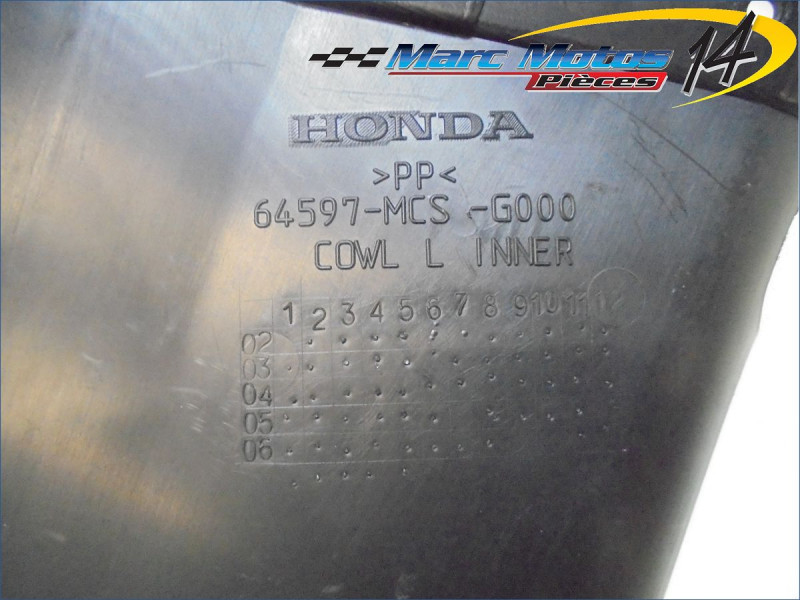 HABILLAGE DE CARENAGE GAUCHE HONDA 1300 ST PAN EUROPEAN 2015