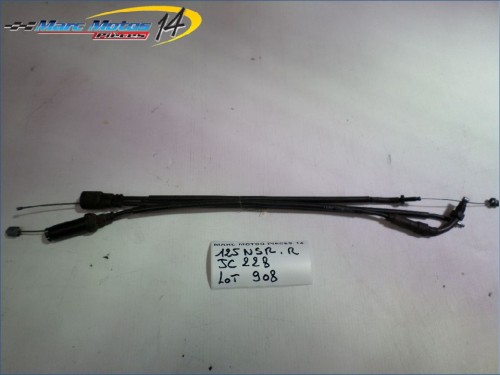 CABLE D&#039;ACCELERATEUR HONDA 125 NSR R JC228