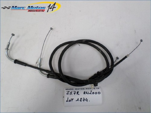 CABLE D&#039;ACCELERATEUR KAWASAKI ZX7R 2000