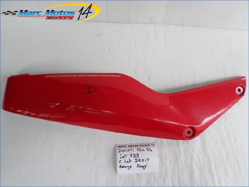 CACHE LATERAL DROIT DUCATI 750 SS 