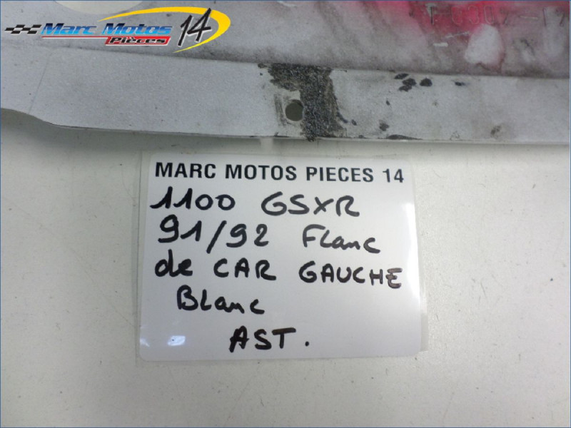 FLANC DE CARENAGE GAUCHE SUZUKI 1100 GSXR 1991