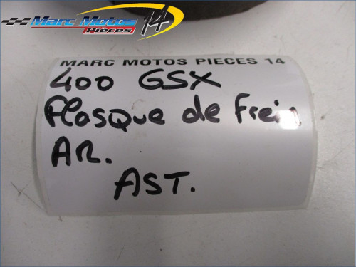 FLASQUE DE FREIN ARRIERE SUZUKI 400 GSX 