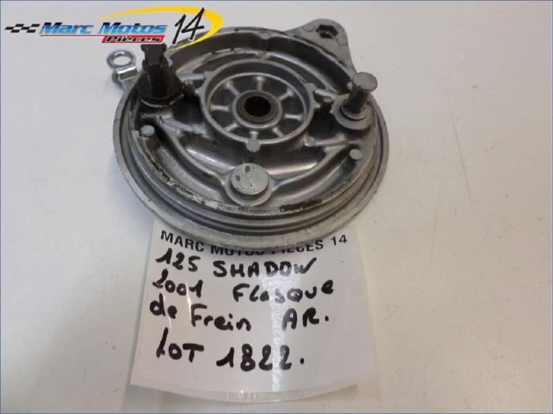 FLASQUE DE FREIN ARRIERE HONDA 125 SHADOW JC31A