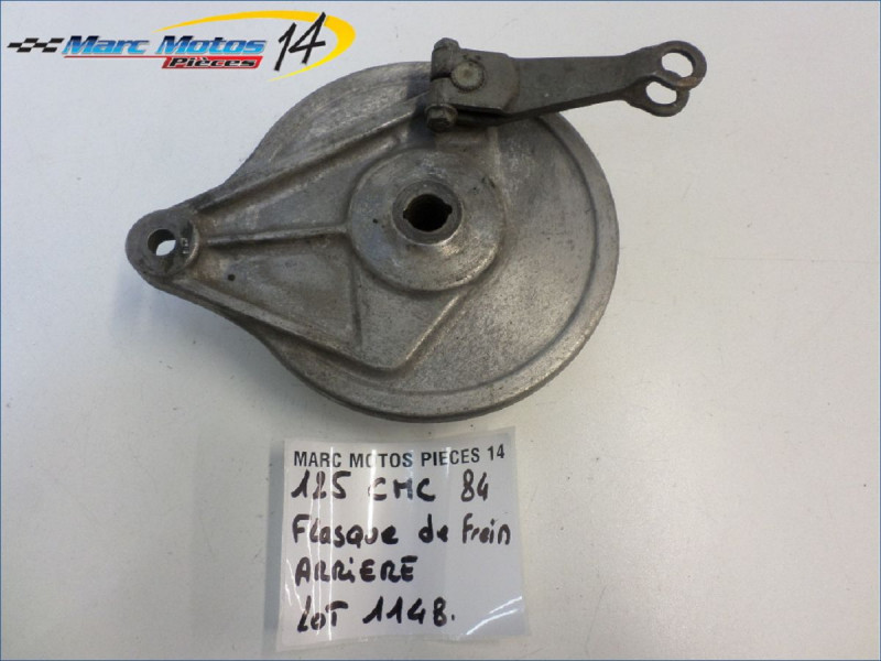 FLASQUE DE FREIN ARRIERE HONDA 125 CMC 1984