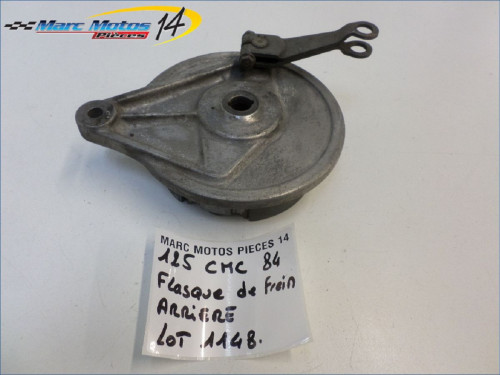 FLASQUE DE FREIN ARRIERE HONDA 125 CMC 1984