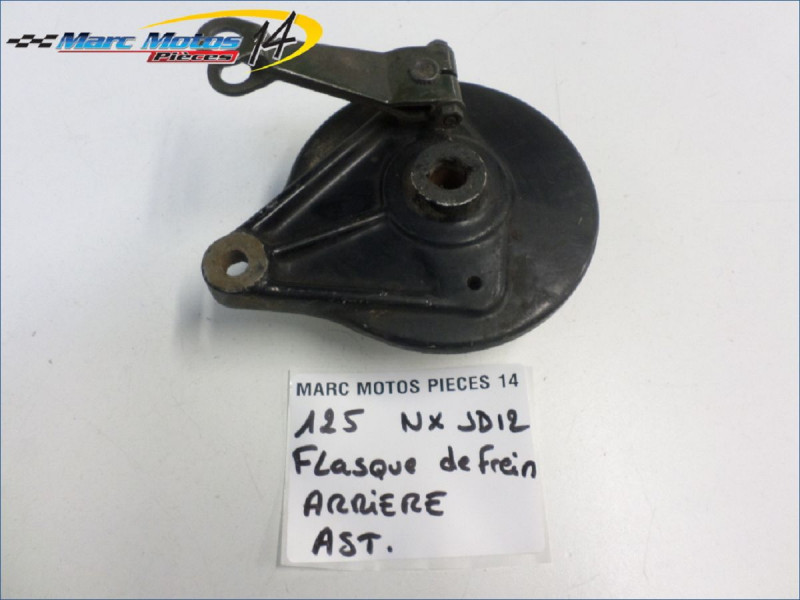 FLASQUE DE FREIN ARRIERE HONDA 125 NX JD12