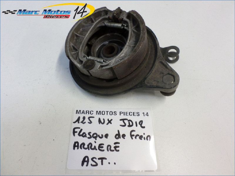 FLASQUE DE FREIN ARRIERE HONDA 125 NX JD12