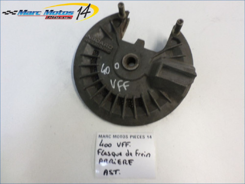 FLASQUE DE FREIN ARRIERE HONDA 400 VFF 