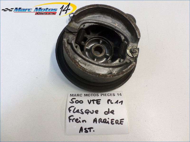 FLASQUE DE FREIN ARRIERE HONDA 500 VTE PL11