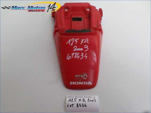 GARDE BOUE ARRIERE HONDA 125 XR 2003