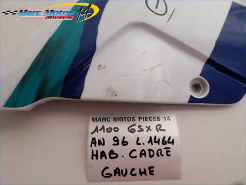 HABILLAGE DE CADRE GAUCHE SUZUKI 1100 GSXR 1996