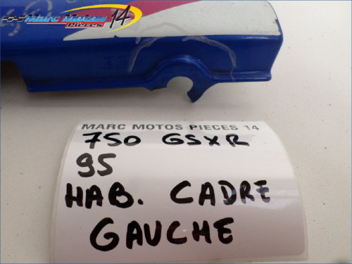 HABILLAGE DE CADRE GAUCHE SUZUKI 750 GSXR 1995