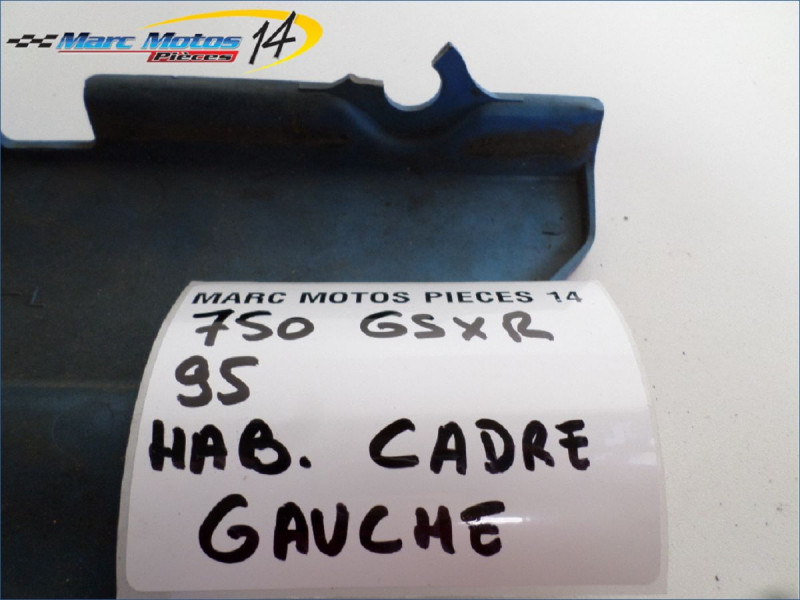 HABILLAGE DE CADRE GAUCHE SUZUKI 750 GSXR 1995