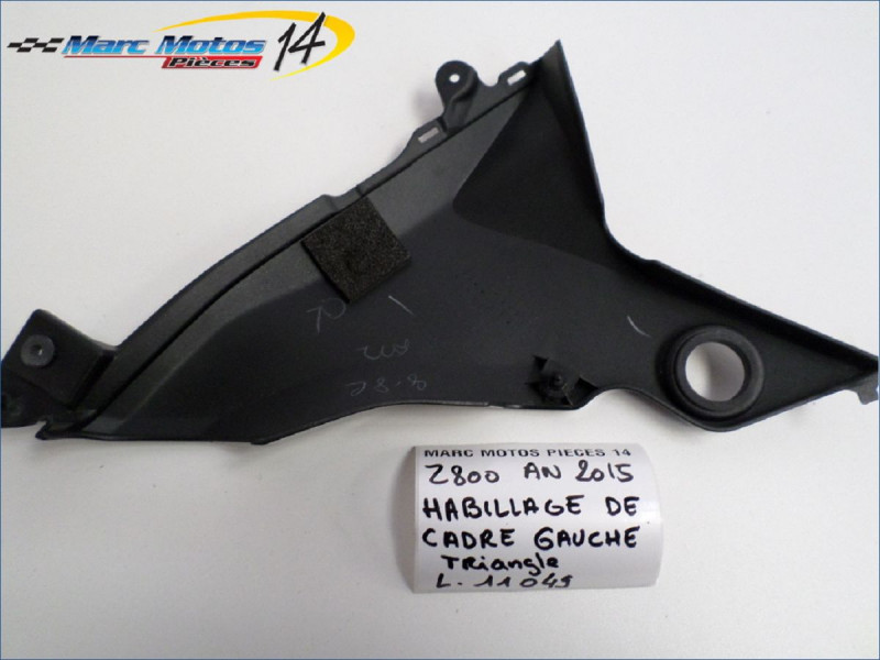 HABILLAGE DE CADRE GAUCHE KAWASAKI Z800 2015