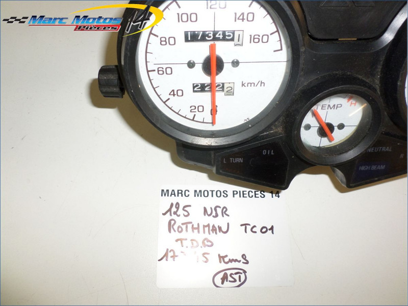 TABLEAU DE BORD COMPLET HONDA 125 NSR ROTHMAN TC01