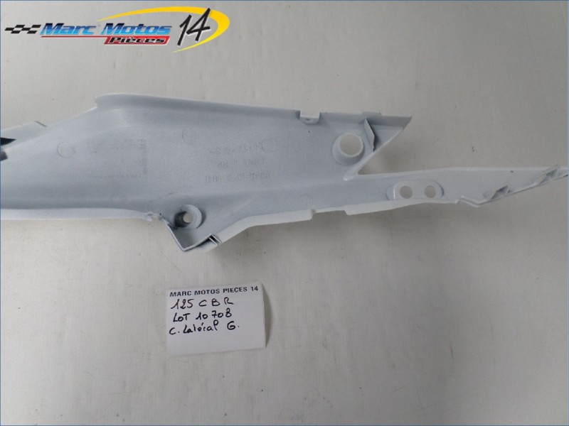 CACHE LATERAL GAUCHE HONDA 125 CBR 2005