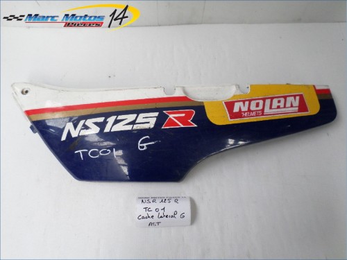 CACHE LATERAL GAUCHE HONDA 125 NSR ROTHMAN TC01