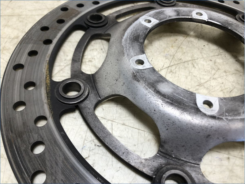 DISQUE AVANT GAUCHE HONDA 1300 ST PAN EUROPEAN ABS 2005