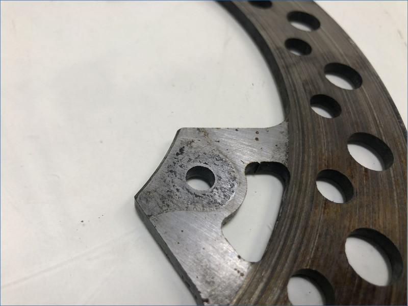 DISQUE ARRIERE HONDA 450 CRF R 2009