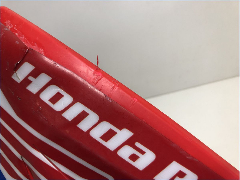 ECOPE DE RADIATEUR GAUCHE HONDA 450 CRF R 2009