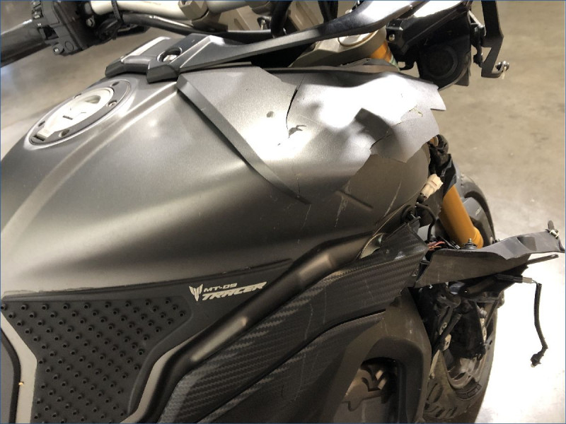 YAMAHA MT09 TRACER