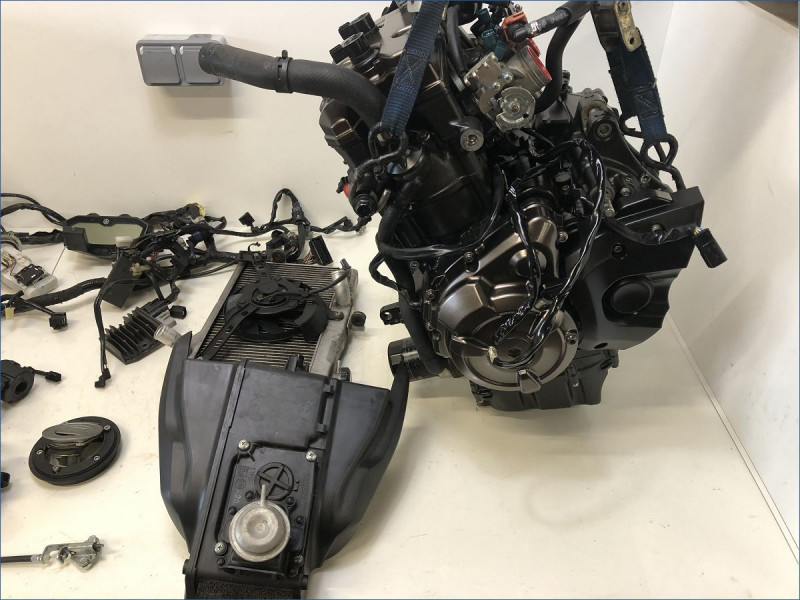 MECANIQUE COMPLETE YAMAHA MT07 A2 2014