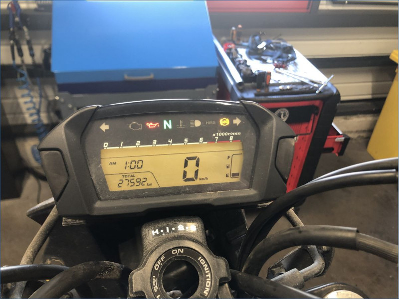 TABLEAU DE BORD COMPLET HONDA NC700S 35KW 2012