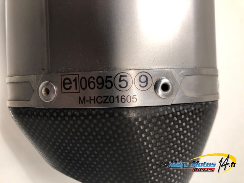 SILENCIEUX KAWASAKI Z750 2012