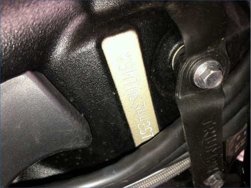 TRIUMPH 765 STREET TRIPLE R A2