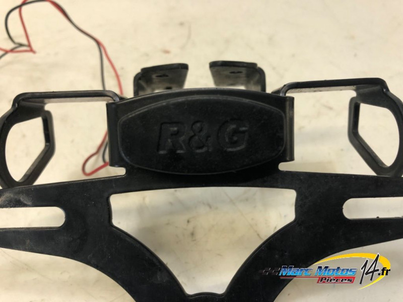 SUPPORT DE PLAQUE KAWASAKI ZX6R 636 2019