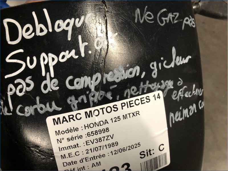 HONDA 125 MTXR 